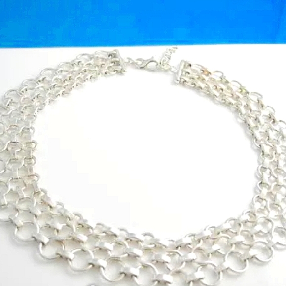 Vintage Tiffany & Co. Sterling Silver Wide Circle - Picture 3 of 6